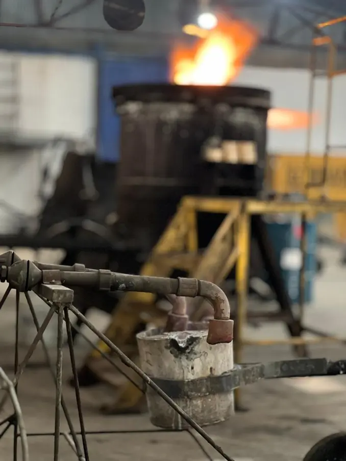 Processo de fundição