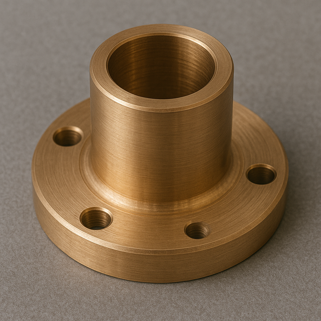 Peça técnica de bronze